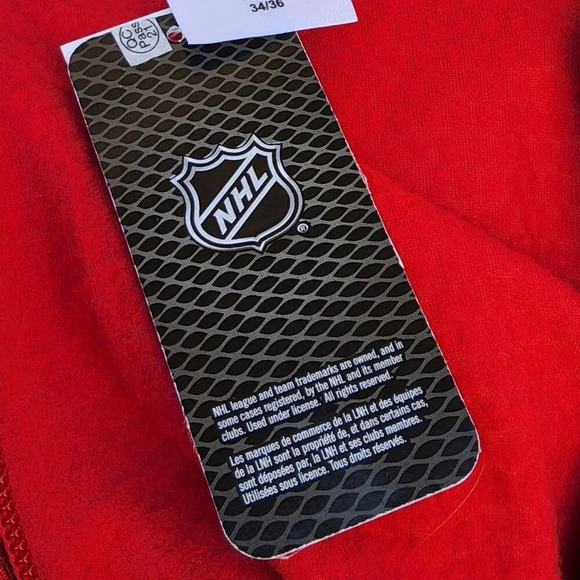 NWT Washington Cardinal NHL Men's 1/4 Zip Pullover Sweater Jacket Size Small - Picture 8 of 10
